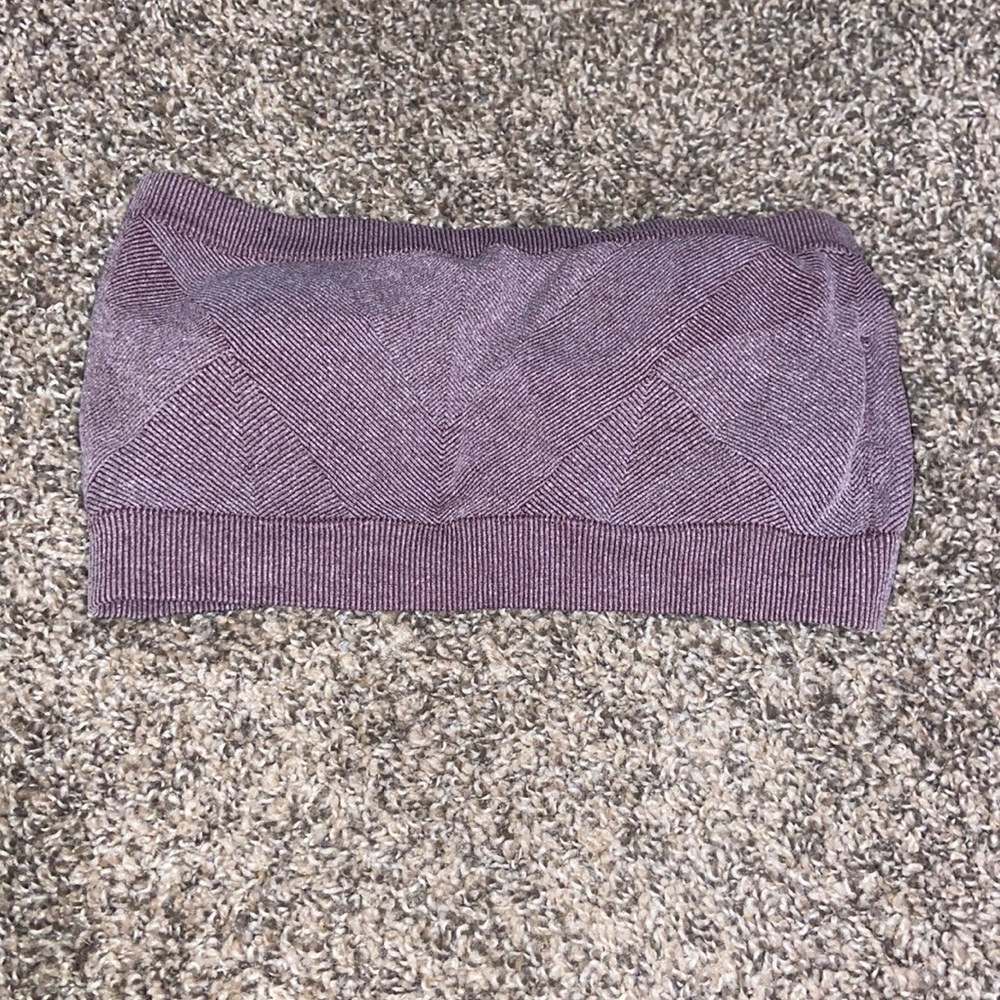 Auden Ribbed Bandeau Bra